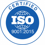 ISO 9001:2015 tanúsítvány logója